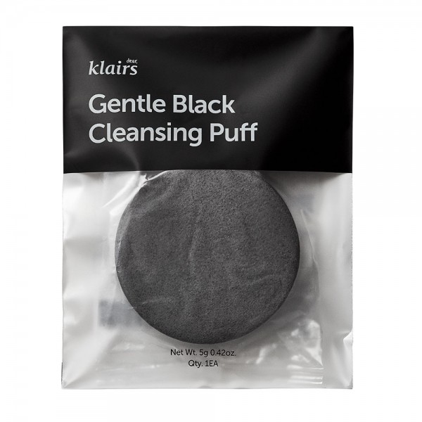 KLAIRS Gentle Black Cleansing Puff