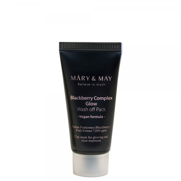 Mary &amp; May Blackberry Complex Glow Wash Off Pack 30g