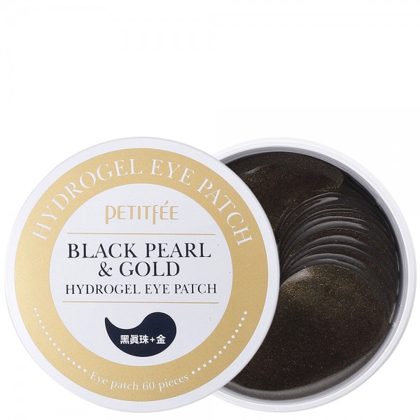 Petitfée Black Pearl &amp; Gold Hydrogel Eye Patch