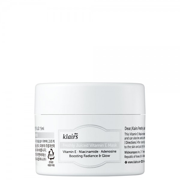 KLAIRS Freshly Juiced Vitamin E Mask 15ml