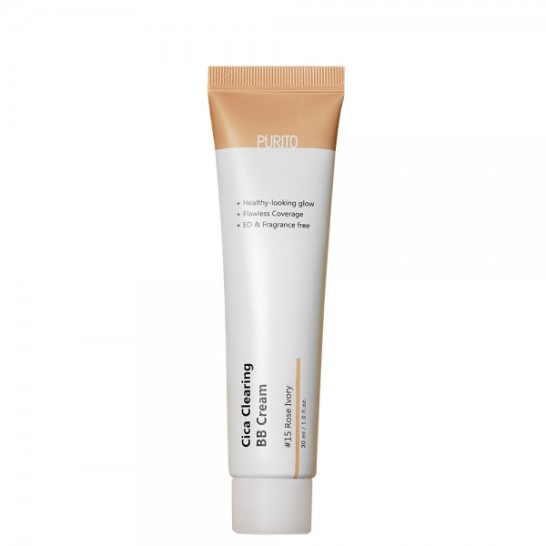 Purito Cica Clearing BB Cream 15 Rose Ivory