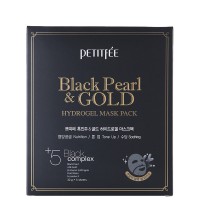 Petitfee Black Pearl & Gold Hydrogel Mask Pack