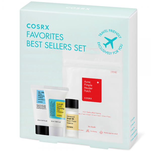 Cosrx Favorites Bestseller Set (Travelsizes)